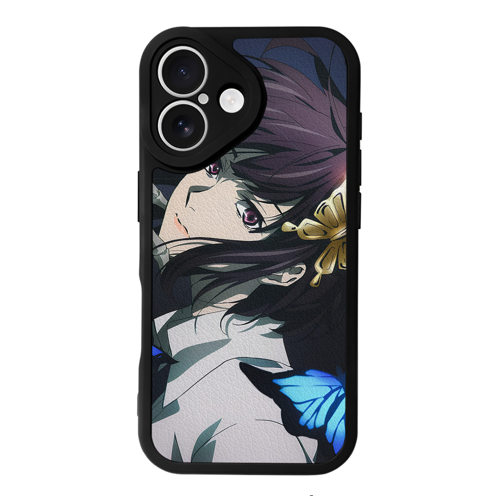 （画像用） 文豪ストレイドッグス Bungo Stray Dogs 【iPhone 16シリーズ対応】シリコンスマホケース（レザー調） 材質：シリコン